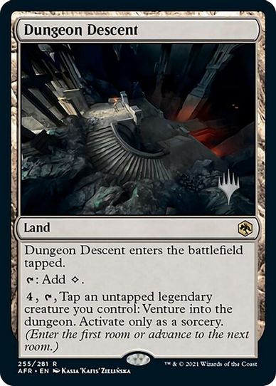 Dungeon Descent (255) [Promo Pack: Adventures in the Forgotten Realms]