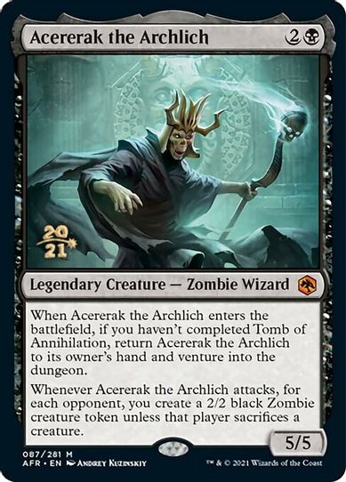 Acererak the Archlich (87) [Prerelease Cards]