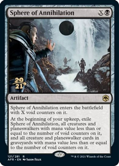 Sphere of Annihilation (121) [Prerelease Cards]