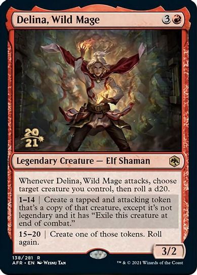 Delina, Wild Mage (138) [Prerelease Cards]