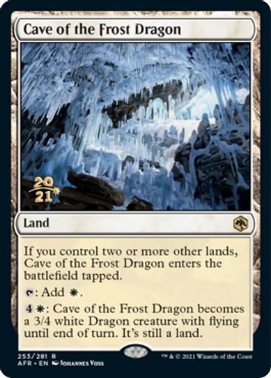 Cave of the Frost Dragon (253) [Prerelease Cards]