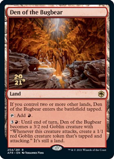 Den of the Bugbear (254) [Prerelease Cards]