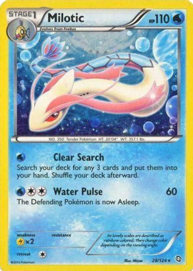 Milotic (Cosmos Holo) (028/124) [Blister Exclusives]