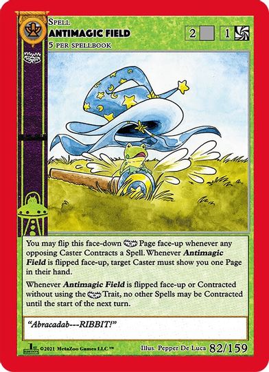 Antimagic Field (82) [Cryptid Nation: First Edition]