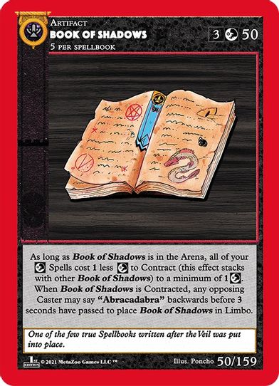 Book Of Shadows (50) [Cryptid Nation: First Edition]