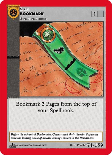 Bookmark (71) [Cryptid Nation: First Edition]