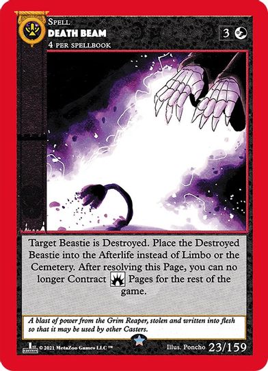 Death Beam (23) [Cryptid Nation: First Edition]