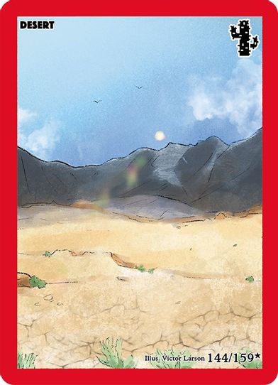 Desert (144) [Cryptid Nation: First Edition]