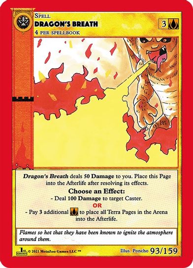 Dragon's Breath (93) [Cryptid Nation: First Edition]