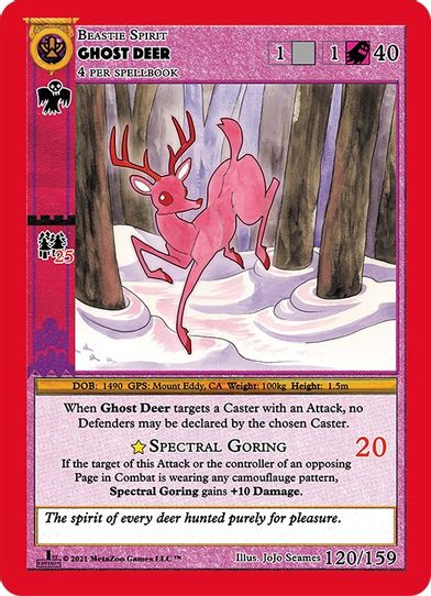 Ghost Deer (120) [Cryptid Nation: First Edition]