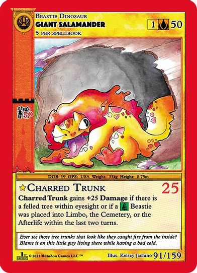 Giant Salamander (91) [Cryptid Nation: First Edition]