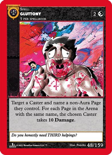 Gluttony (48) [Cryptid Nation: First Edition]