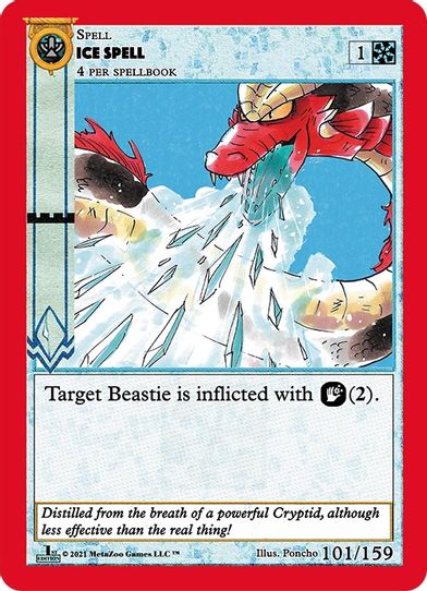Ice Spell (101) [Cryptid Nation: First Edition]
