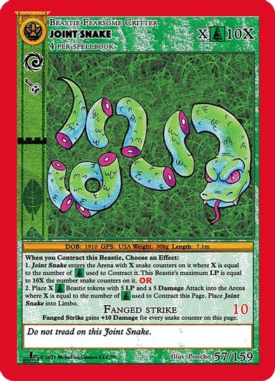 Joint Snake (57) [Cryptid Nation: First Edition]
