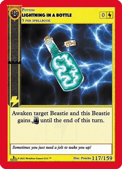 Lightning in a Bottle (117) [Cryptid Nation: First Edition]