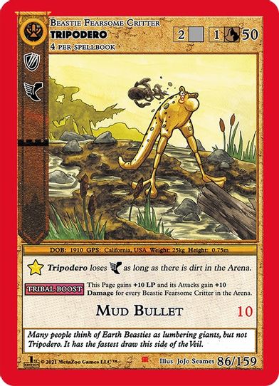 Tripodero (86) [Cryptid Nation: First Edition]