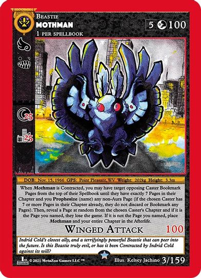 Mothman (3) [Cryptid Nation: First Edition]