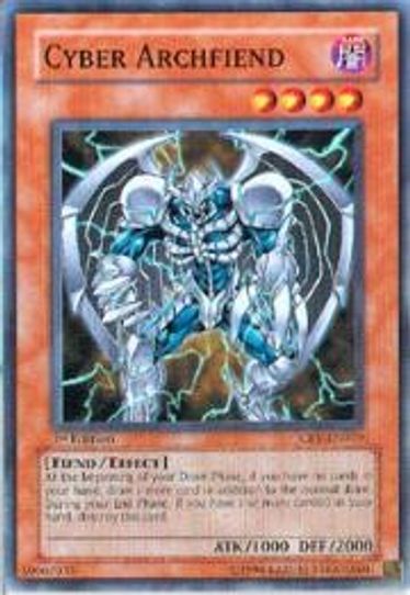 Cyber Archfiend (CRV-EN019) [Cybernetic Revolution]