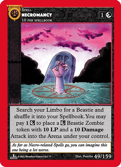 Necromancy (49) [Cryptid Nation: First Edition]