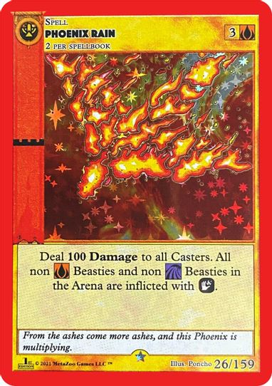 Phoenix Rain (26) [Cryptid Nation: First Edition]