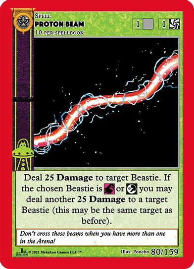 Proton Beam (80) [Cryptid Nation: First Edition]