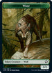 Wolf // Boo Double-sided Token [Adventures in the Forgotten Realms]