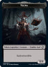 Wolf // Vecna Double-sided Token [Adventures in the Forgotten Realms]