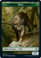 Wolf // Vecna Double-sided Token [Adventures in the Forgotten Realms]