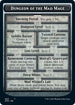 Dungeon of the Mad Mage Token (Oversized) (20) [Oversize Cards]