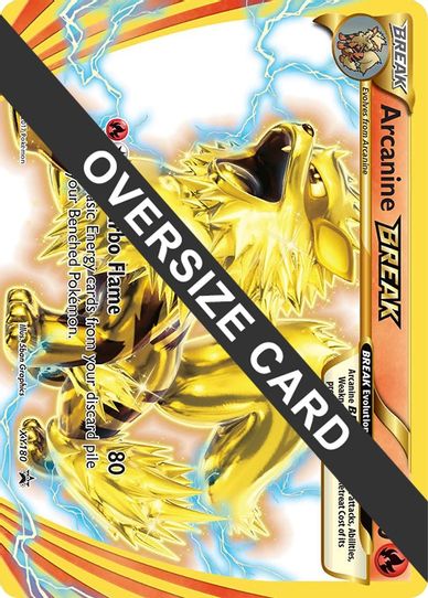 Arcanine BREAK XY180 (XY180) [First Partner Pack Jumbo Cards]