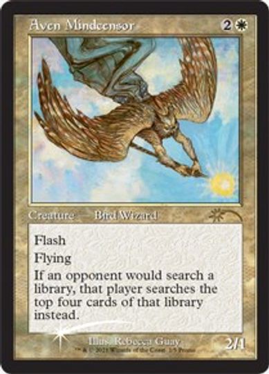 Aven Mindcensor (Retro Frame) (1) [WPN & Gateway Promos]