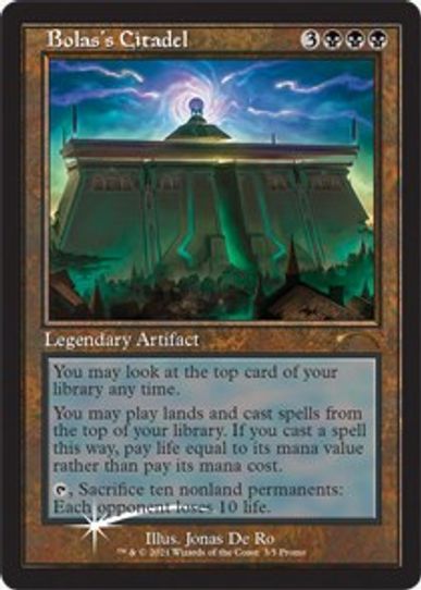 Bolas's Citadel (Retro Frame) (3) [WPN & Gateway Promos]