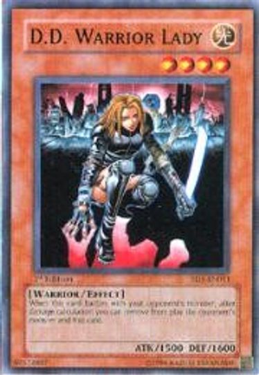 D.D. Warrior Lady (SD5-EN011) [Structure Deck: Warrior's Triumph]
