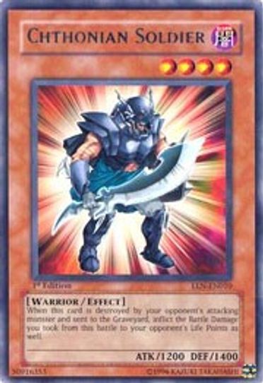 Chthonian Soldier (EEN-EN010) [Elemental Energy]