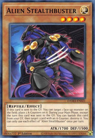 Alien Stealthbuster (DAMA-EN021) [Dawn of Majesty]