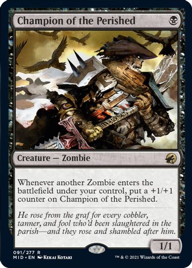 Champion of the Perished (91) [Innistrad: Midnight Hunt]