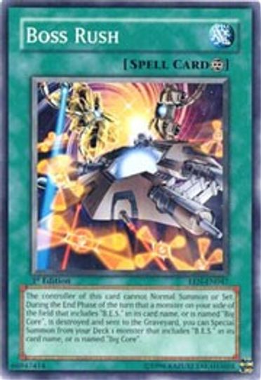 Boss Rush (EEN-EN047) [Elemental Energy]