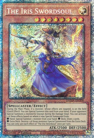 The Iris Swordsoul (Starlight Rare) (DAMA-EN009) [Dawn of Majesty]