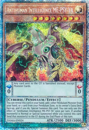 Antihuman Intelligence ME-PSY-YA (Starlight Rare) (DAMA-EN024) [Dawn of Majesty]