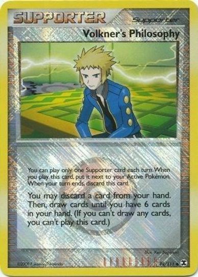 Volkner's Philosophy 98/111 (Player Reward) [League & Championship Cards]