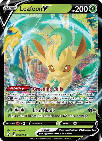 Pokemon TCG Evolving Skies Full Art Single Strike Golurk V 070/203 Ultra  Rare