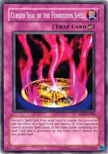 Cursed Seal of the Forbidden Spell (DR2-EN049) [Dark Revelation Volume 2]