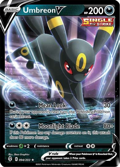 Umbreon V (094/203) [Sword & Shield: Evolving Skies]