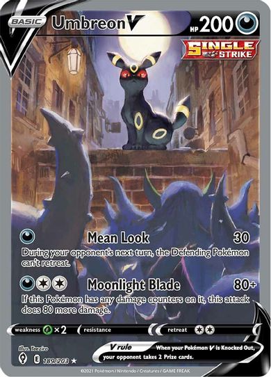 Umbreon V (Alternate Full Art) (189/203) [Sword & Shield: Evolving Skies]