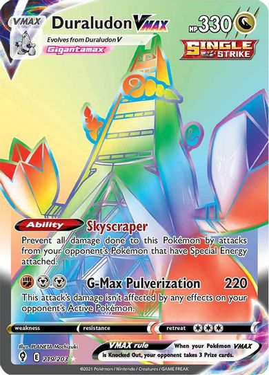 Duraludon VMAX (Secret) (219/203) [Sword & Shield: Evolving Skies]