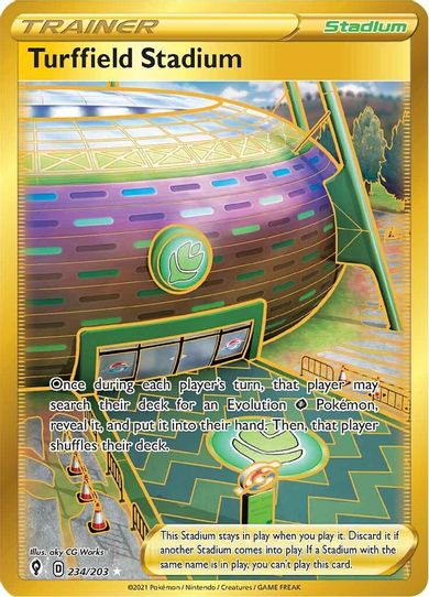 Turffield Stadium (Secret) (234/203) [Sword & Shield: Evolving Skies]