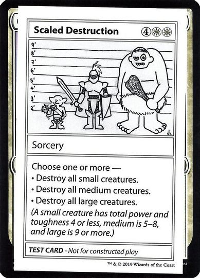 Scaled Destruction (No PW Symbol) [Mystery Booster: Convention Edition Exclusives]