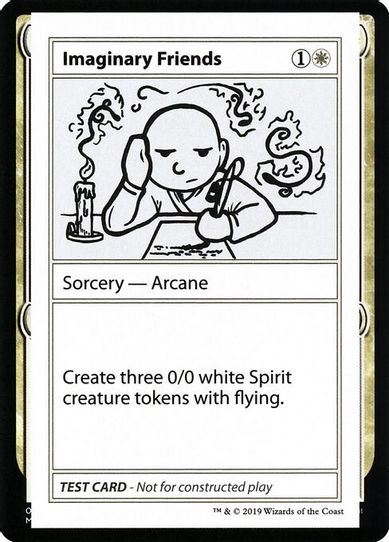 Imaginary Friends (No PW Symbol) [Mystery Booster: Convention Edition Exclusives]