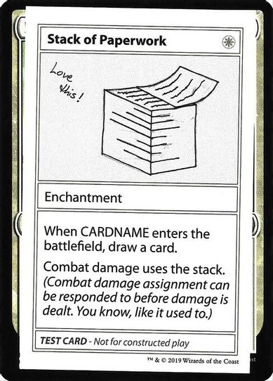 Stack of Paperwork (No PW Symbol) [Mystery Booster: Convention Edition Exclusives]
