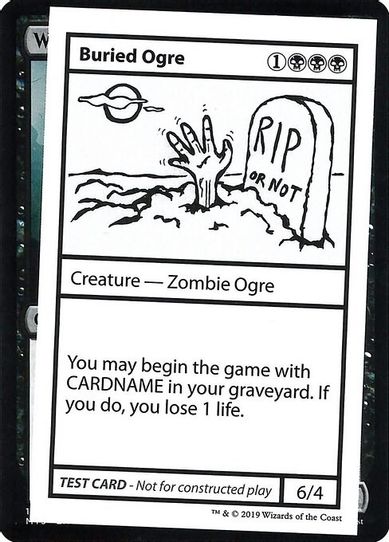 Buried Ogre (No PW Symbol) [Mystery Booster: Convention Edition Exclusives]